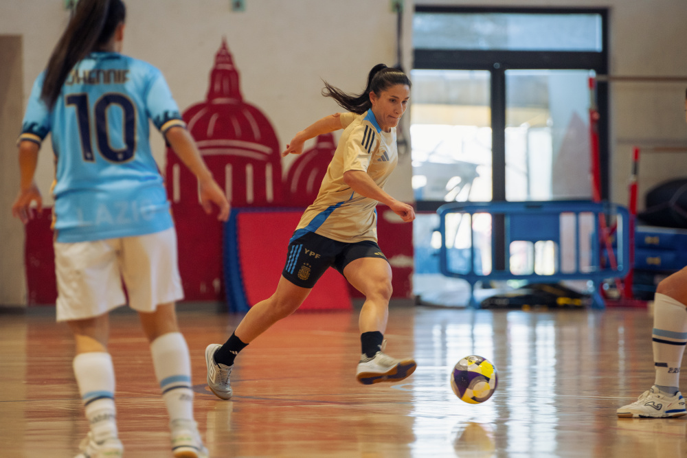 Futsal Femenino: amistoso ante Società Sportiva Lazio