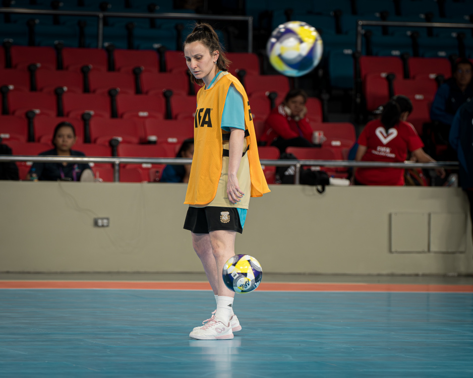 Copa Mundial Femenina de Futsal: último entrenamiento en Filipinas