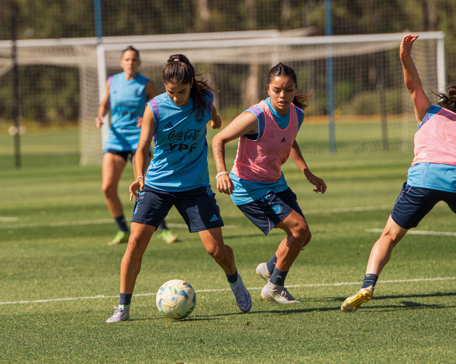 Preselección Sub 20 Femenina: último entrenamiento antes del segundo amistoso
