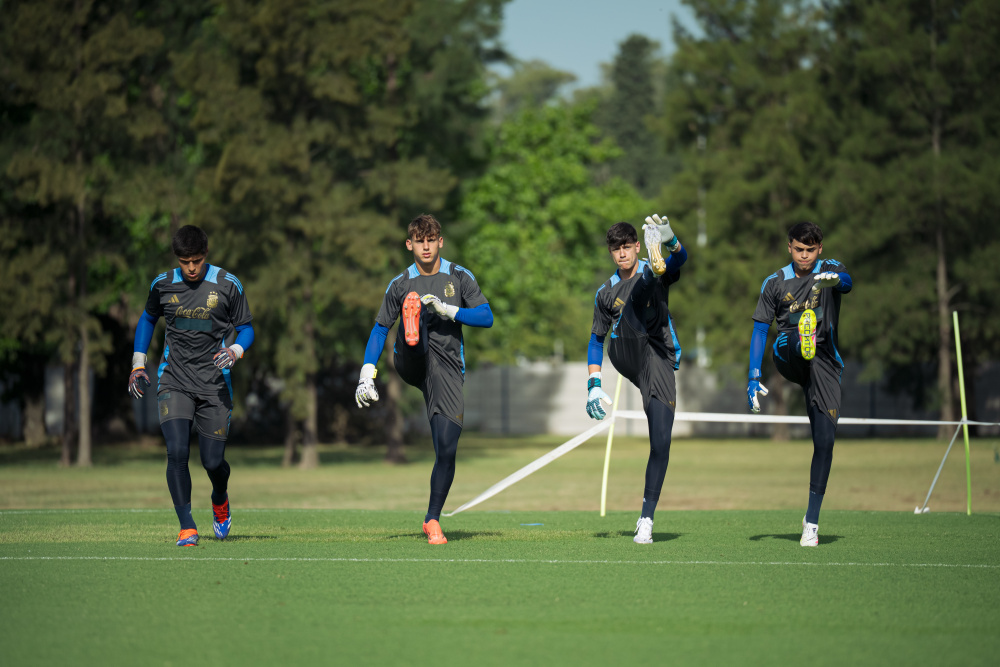 Selección Sub 16: comenzó una nueva semana de trabajos