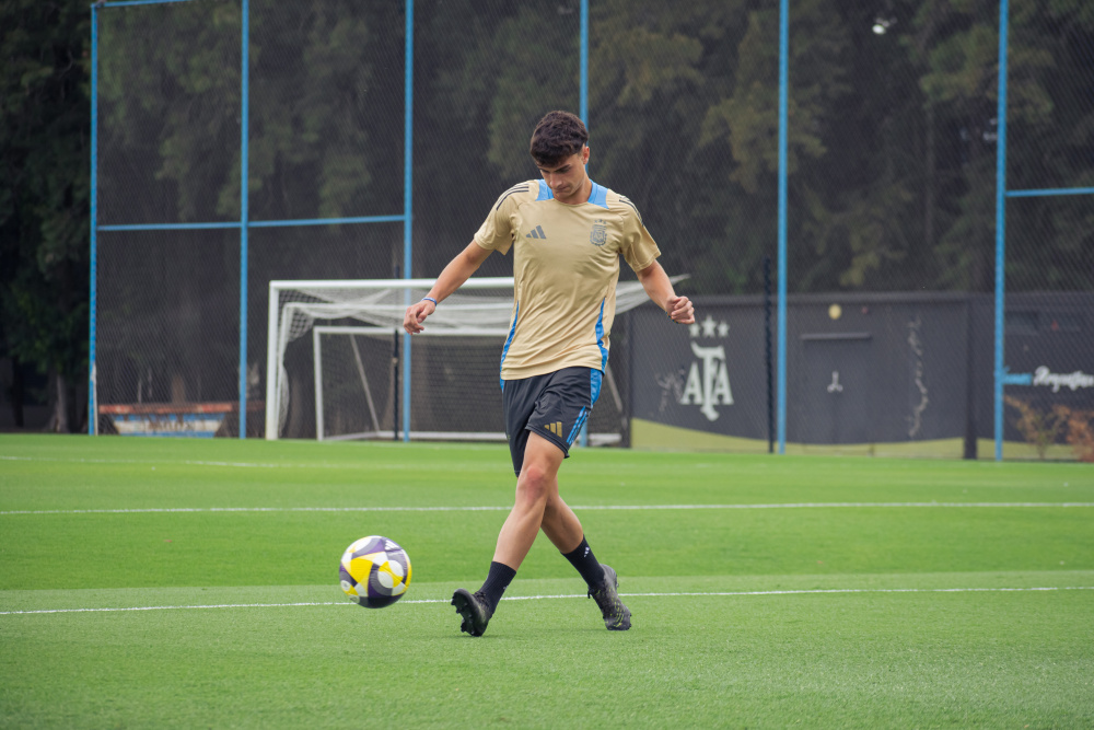 Sub 17: primera práctica en Ezeiza