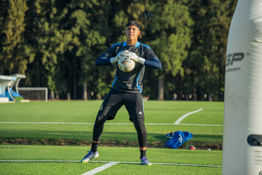 Selección Sub 17: nuevo entrenamiento en Ezeiza