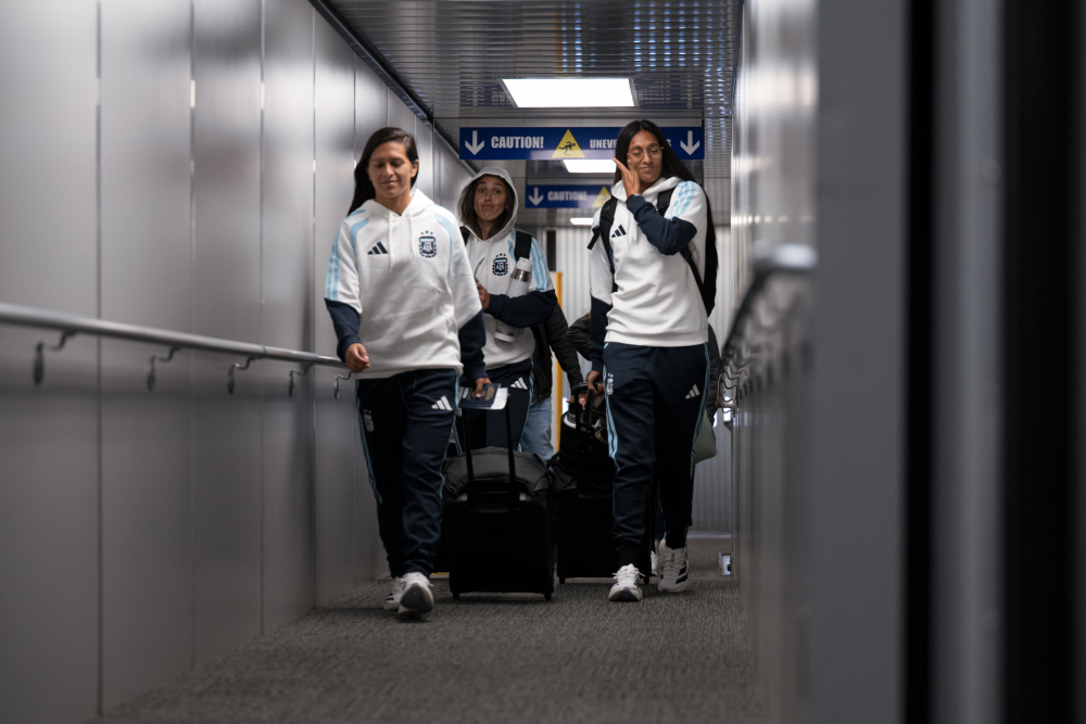 Selección Femenina: el plantel arribó a Estados Unidos