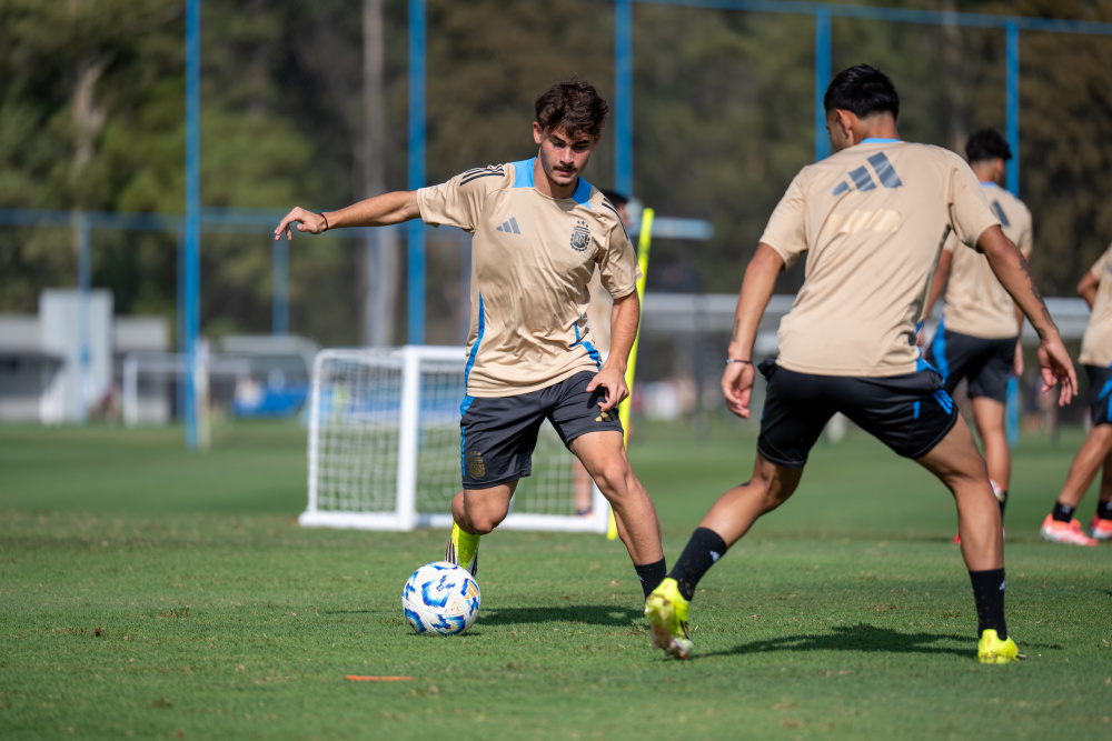 Sub 17: última práctica en el país antes de viajar a Paraguay