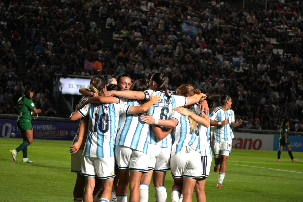 Argentina ocupa la 30° posición en la Clasificación Mundial Femenina FIFA/Coca-Cola