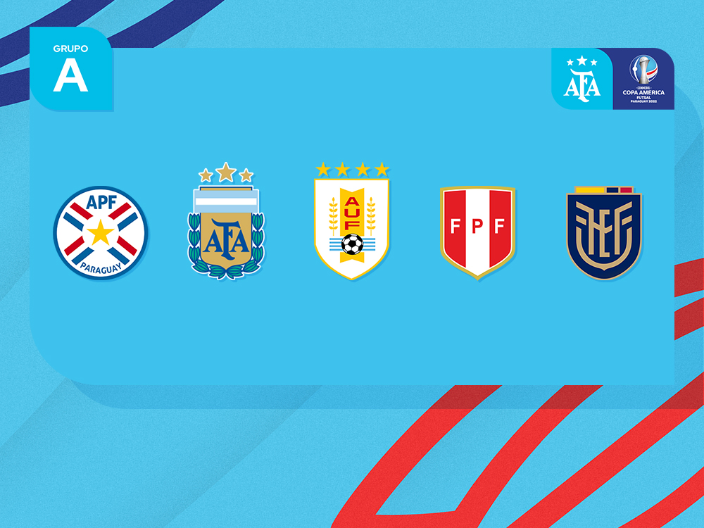 Se definieron los rivales de Argentina para la primera fase de la Copa América de Futsal