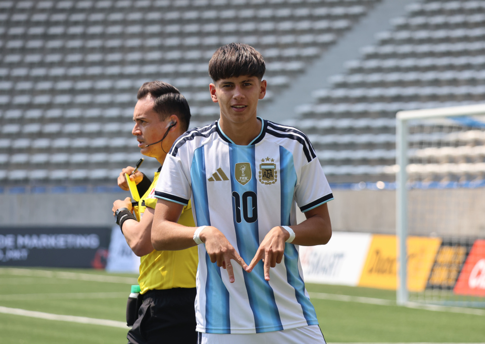 Sub 16: Argentina venció 2-1 a Independiente del Valle