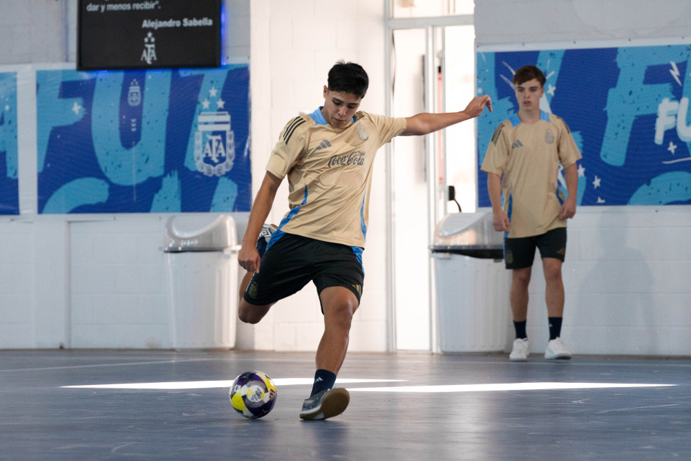 La Selección Sub 17 de Futsal completó la semana de trabajo de cara al Sudamericano de CONMEBOL