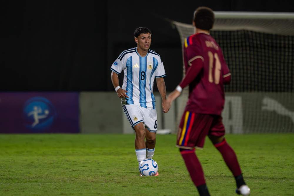 Conmebol Sub 17: Argentina se mide ante Venezuela