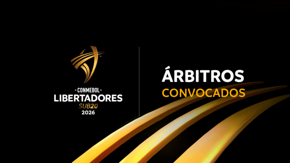 Árbitros convocados para la Copa Libertadores Sub 20 2026