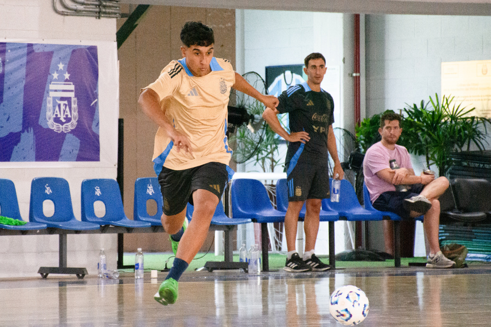 La Selección Sub 17 retomó los entrenamientos para los Juegos Suramericanos con nueva lista