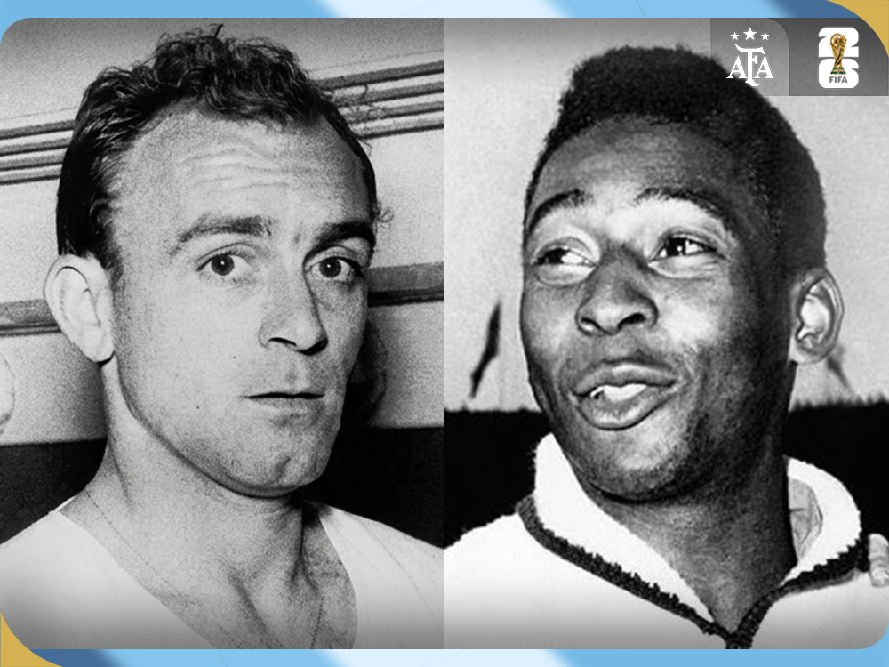 Di Stéfano, Pelé y las primeras grandes estrellas globales