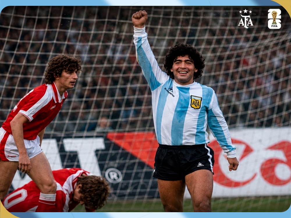 Argentina y Austria, un cruce con sello de campeón y el recuerdo del único hat-trick de Maradona con la Albiceleste