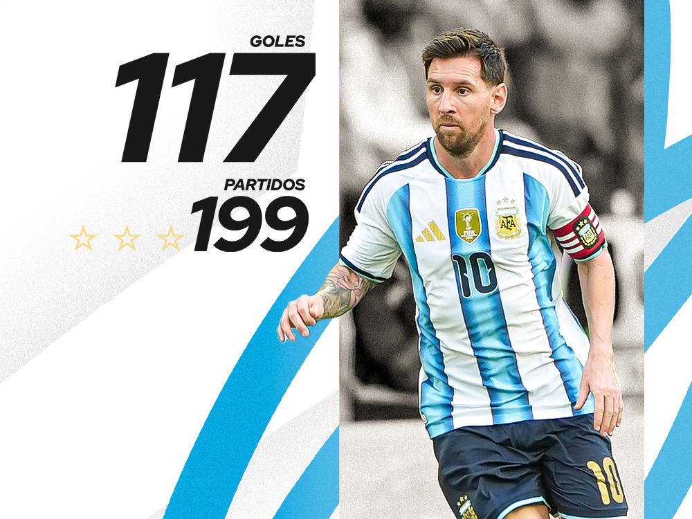 Messi sigue haciendo historia: llegó a 117 goles y se convirtió en el goleador más longevo de la Selección