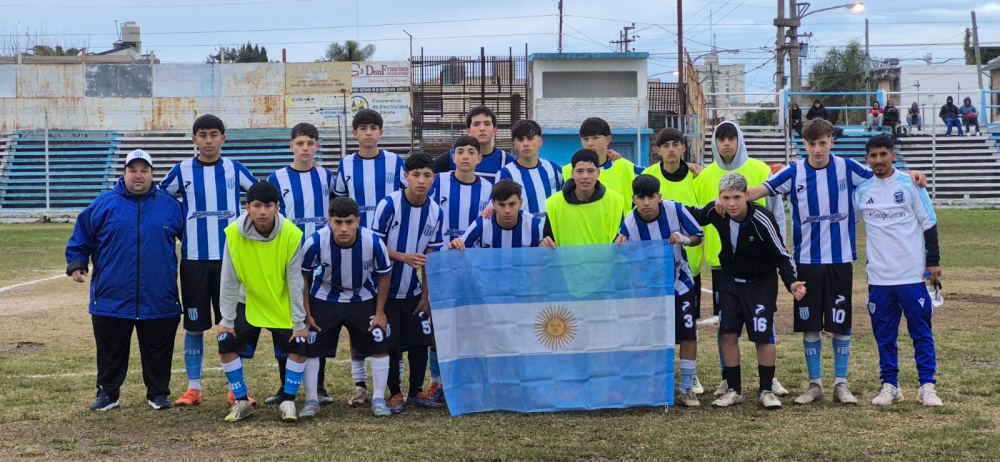El fútbol formativo saludo a Lionel Messi