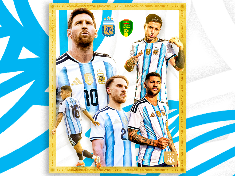 La Selección Argentina jugará un amistoso ante Mauritania