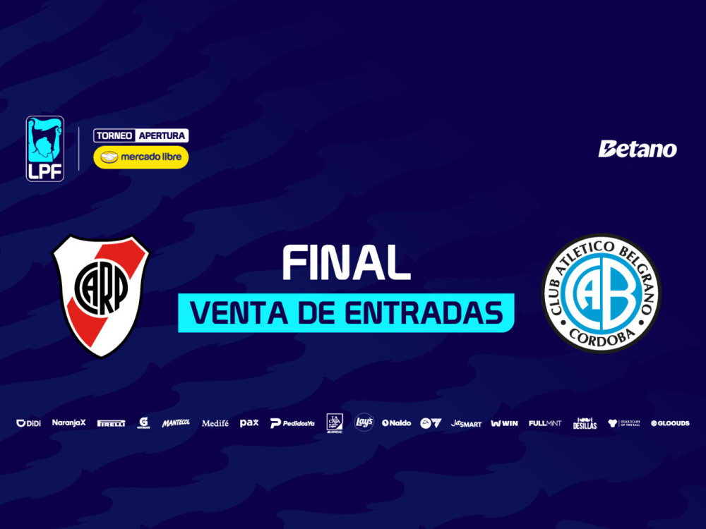 Venta de entradas para la final River vs. Belgrano
