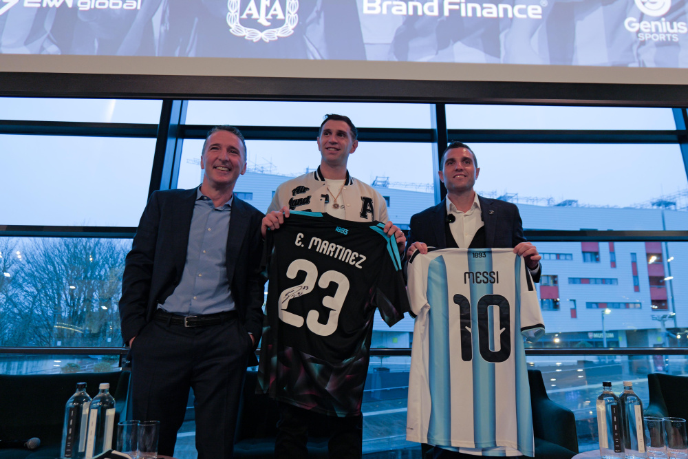 La AFA y Brand Finance presentaron en Londres el valor global de la marca del Fútbol Argentino