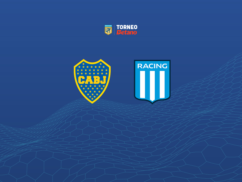 Desde las 19, se enfrentan Boca y Racing