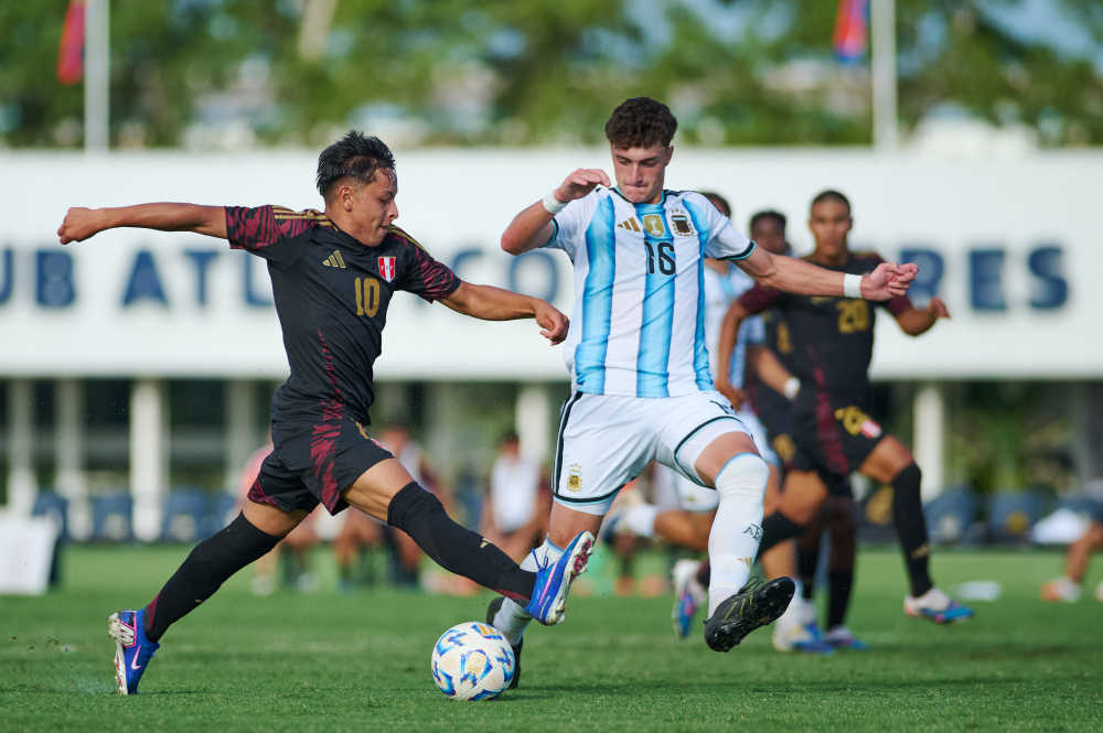 Sub 17: Argentina venció 2-0 a Perú