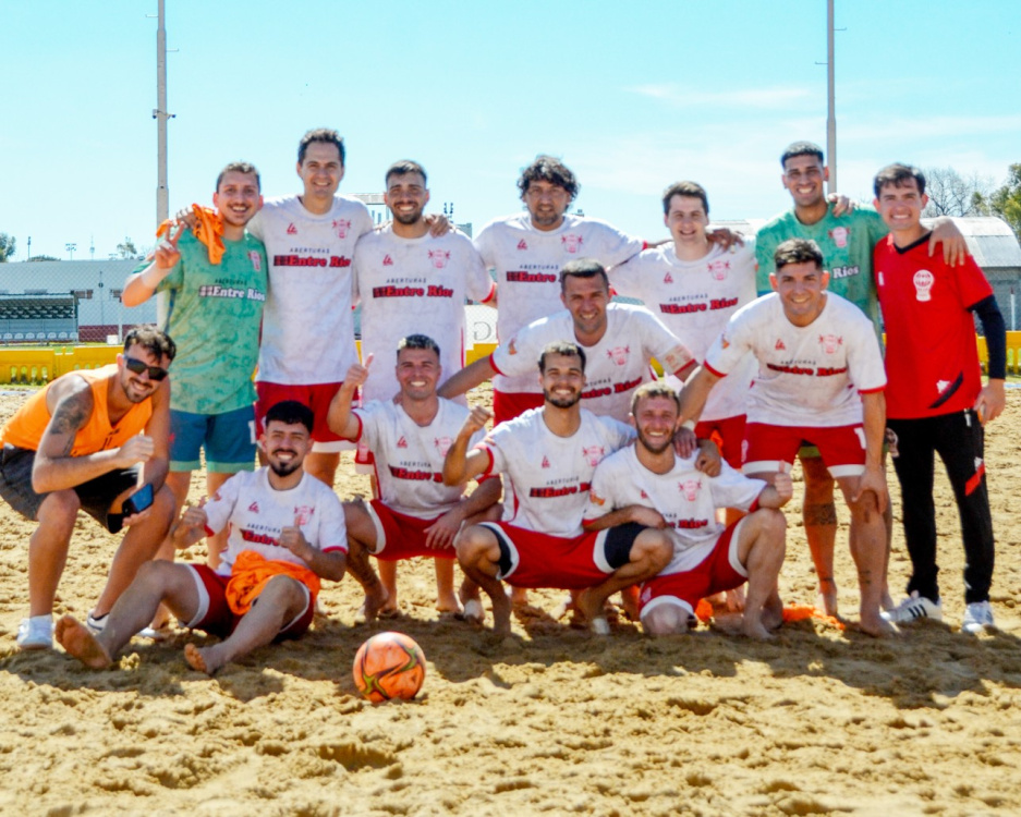 Hoy se juega la fecha 19 del Torneo de Primera B de Fútbol Playa
