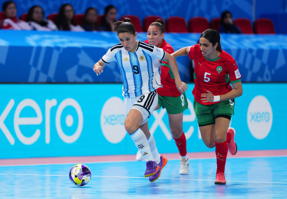 Selección Femenina de Futsal: en su debut, Argentina se impuso 6-0 ante Marruecos