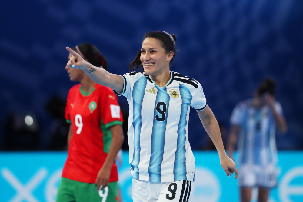 Selección Femenina de Futsal: en su debut, Argentina se impuso 6-0 ante Marruecos