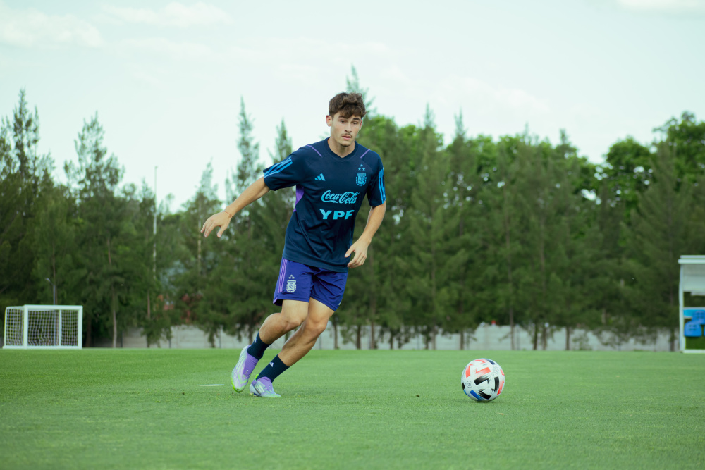 Sub 16: primer entrenamiento en Ezeiza