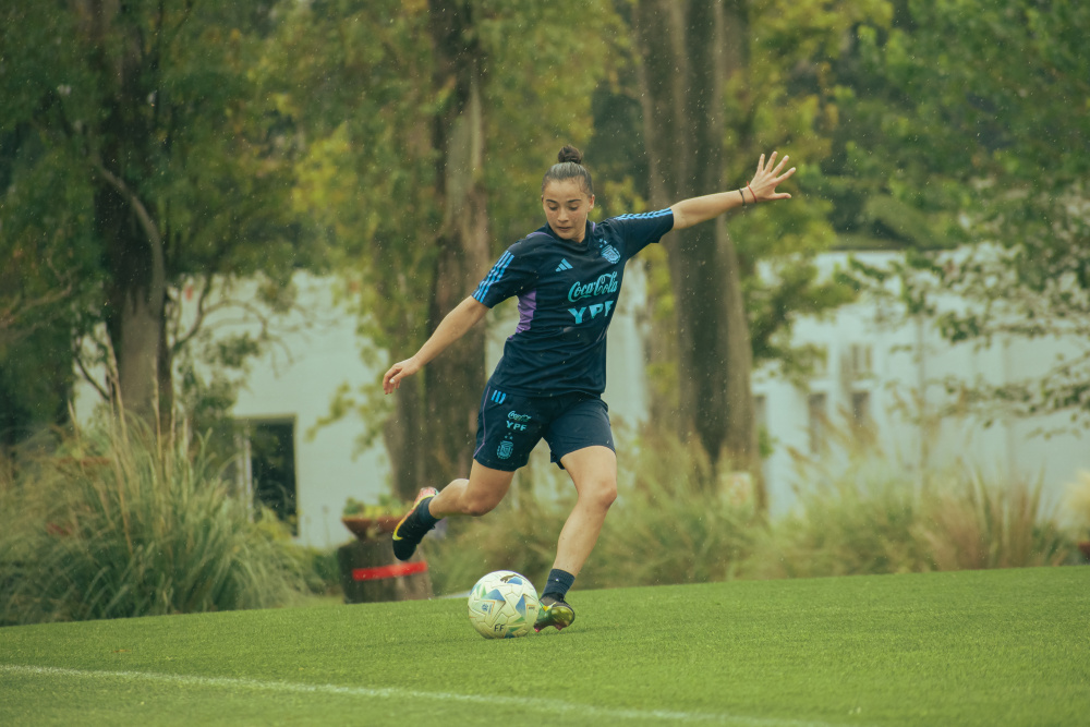 Siguen los trabajos de la Sub 20 en Ezeiza