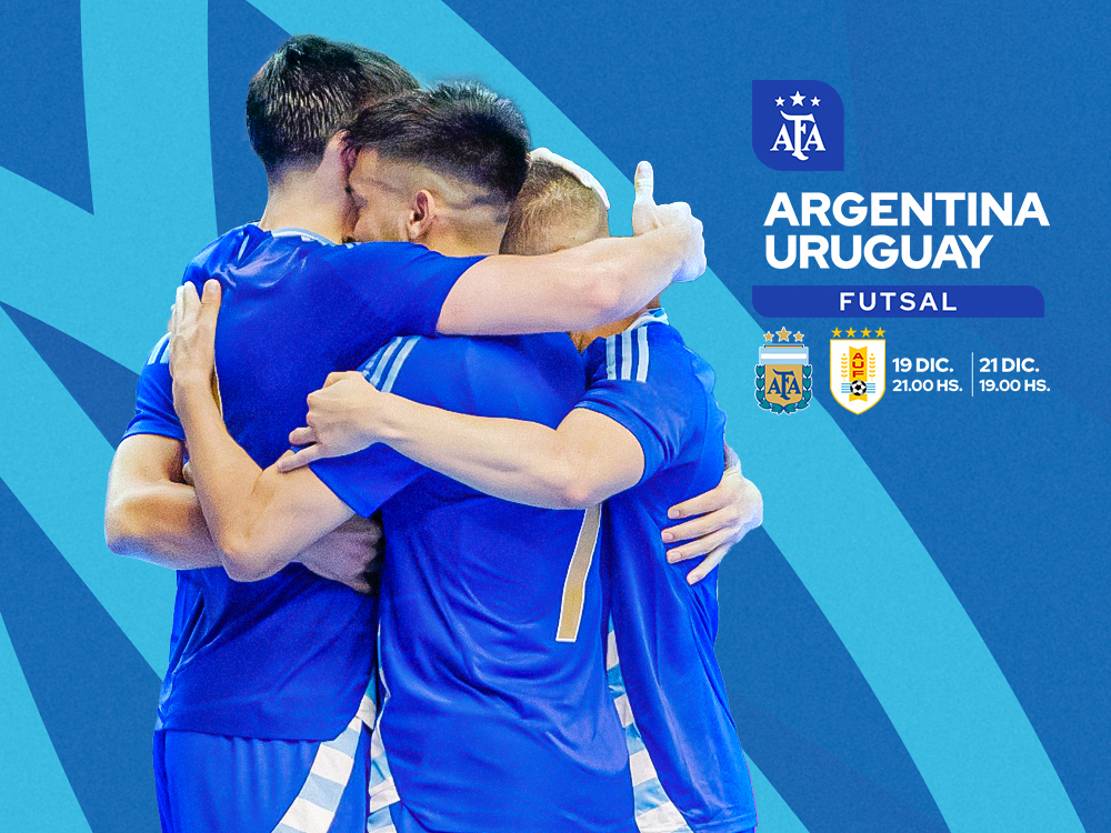 La Selección de Futsal enfrentará a Uruguay en dos partidos