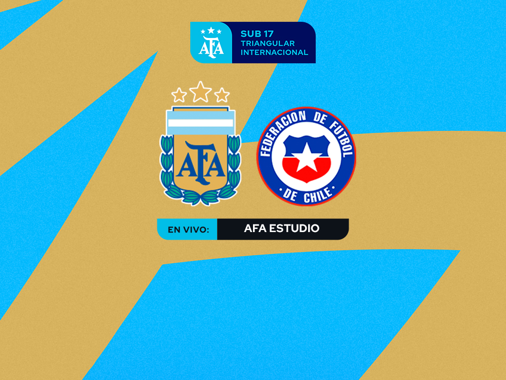 Sub 17: desde las 10, Argentina se medirá ante Chile