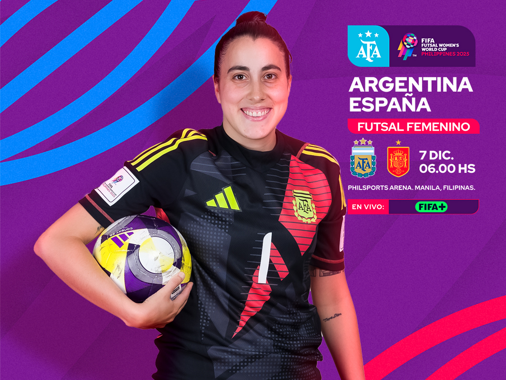 Copa Mundial Femenina de Futsal: desde las 6, Argentina se mide ante España por el tercer puesto