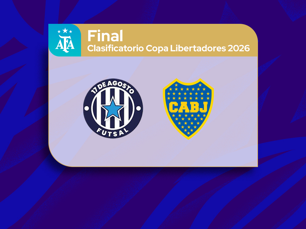 17 de Agosto y Boca Juniors se enfrentarán para definir el pase a la Copa Libertadores 2026