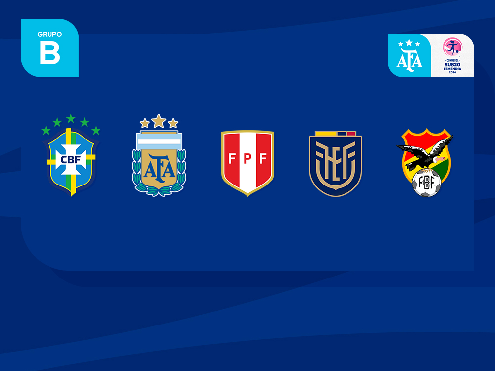 Sudamericano Sub 20 Femenino: Argentina ya conoce a sus rivales en la fase de grupos