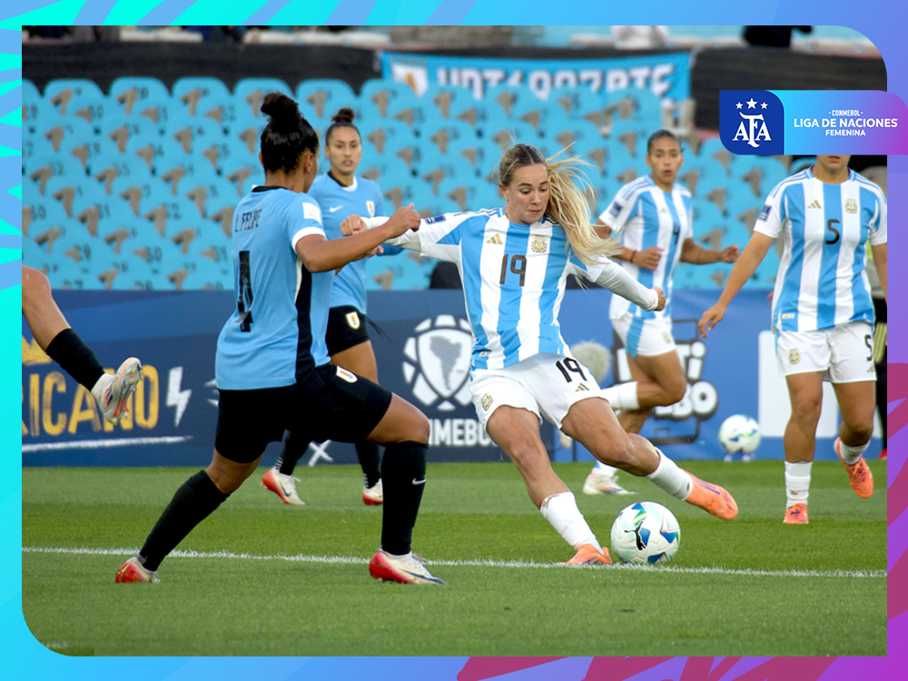 Selección Femenina: Argentina empató 2-2 ante Uruguay como visitante