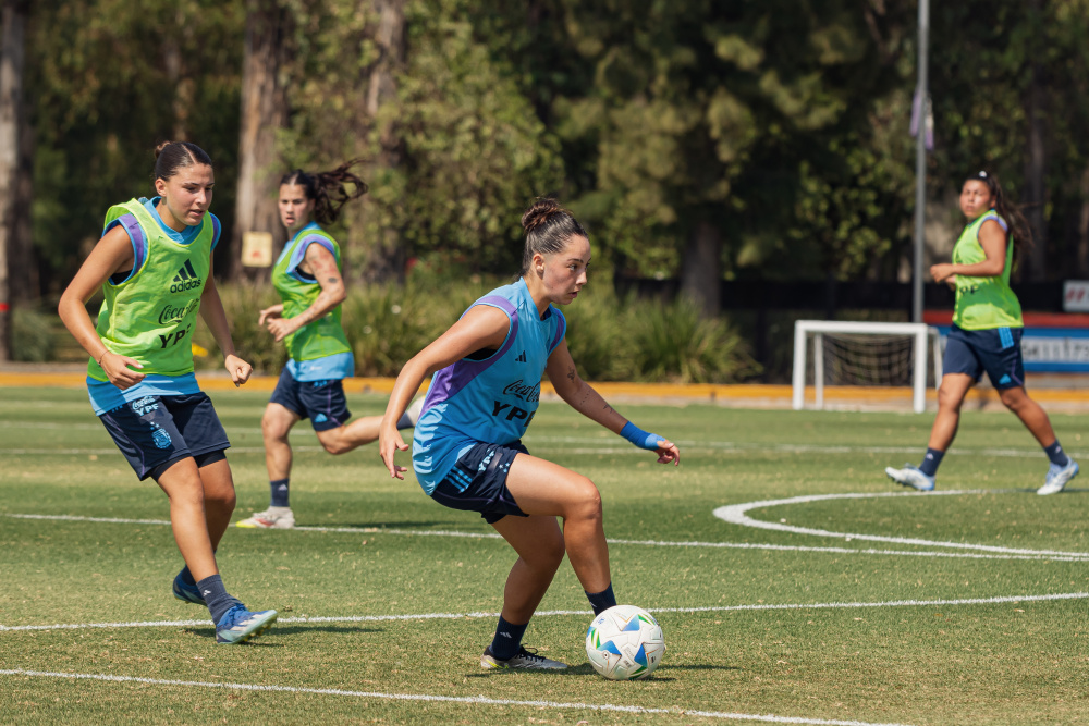 Preselección Sub 20 Femenina: martes de actividad en Ezeiza