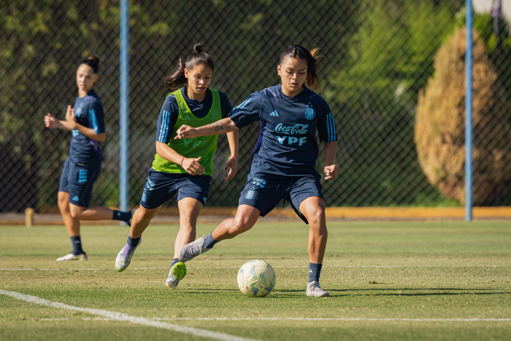 Preselección Femenina Sub 20: finalizó la semana de entrenamientos en Ezeiza