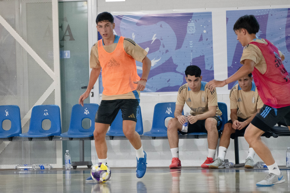La Selección Sub17 de Futsal continúa con los entrenamientos de cara a los Juegos ODESUR