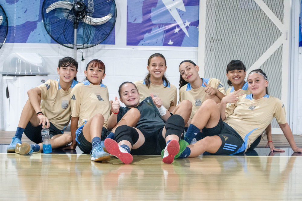 La Selección Femenina Sub17 continúa con los entrenamientos de cara a los Juegos Suramericano