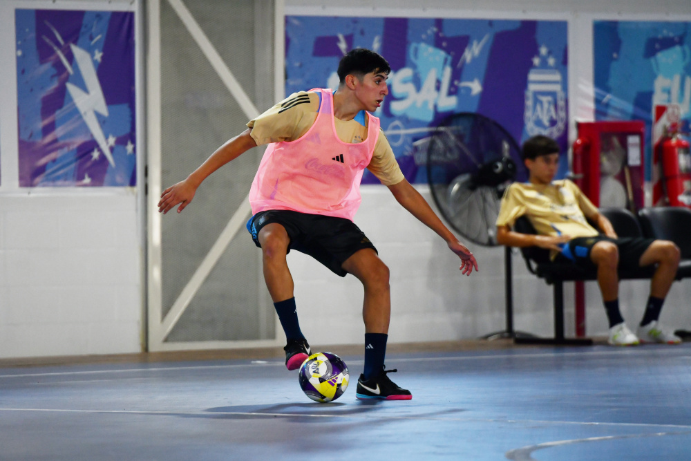 La Selección Sub17 de Futsal retomó los entrenamientos de cara al Sudamericano de CONMEBOL