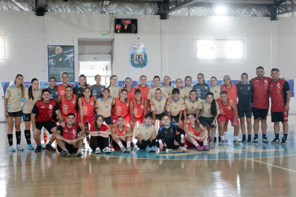 La Selección Sub17 femenina de Futsal completó otro microciclo de preparación para los Juegos Suramericanos