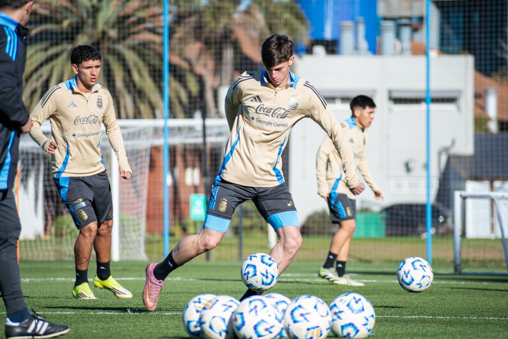 Preselección Sub 17: iniciaron la semana de entrenamientos