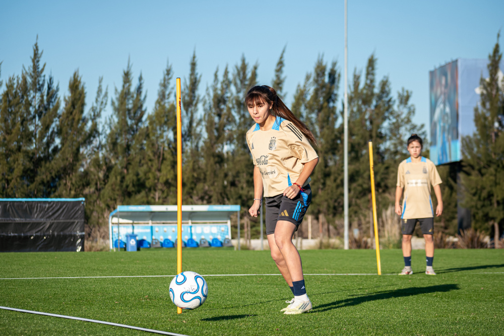 Selección Femenina Sub 15: inició una nueva semana de actividad