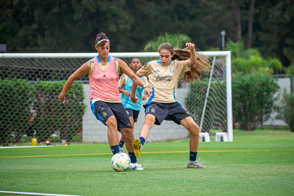 Preselección Sub 17 Femenina: primer entrenamiento en Ezeiza