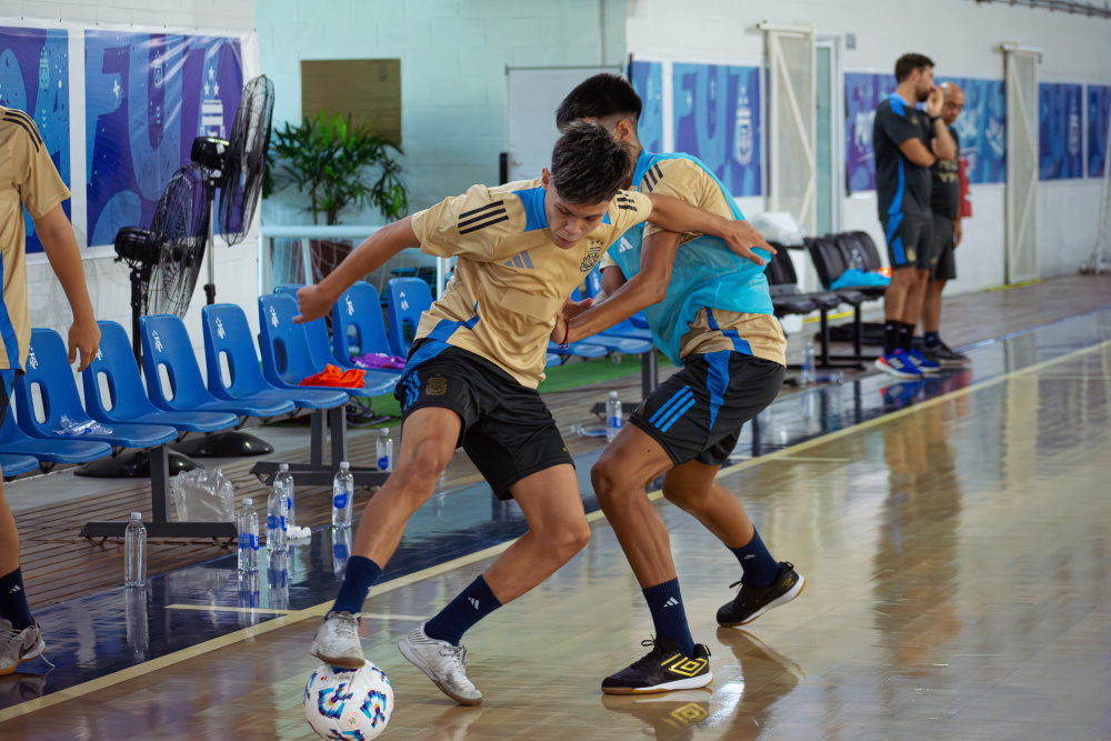 Selección Sub 17 de Futsal: continúan las prácticas