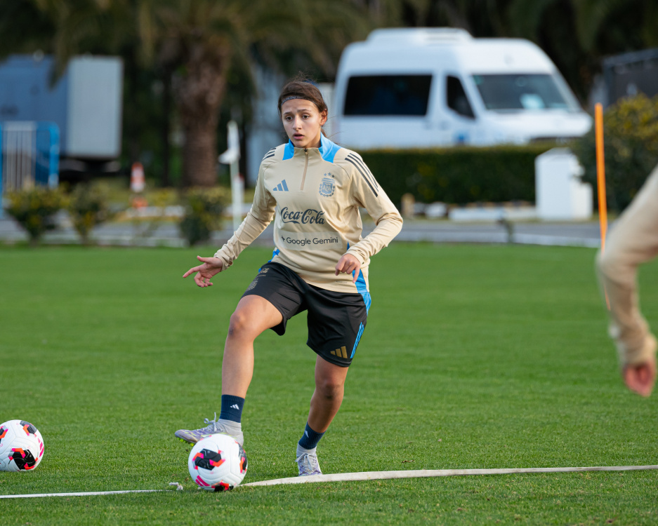 Selección Femenina Sub 15: finalizó las prácticas de la semana