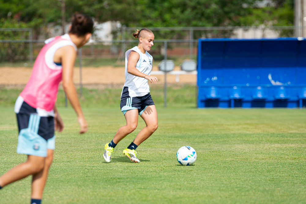 Selección Sub 20 Femenina: entrenamiento previo al partido ante Paraguay