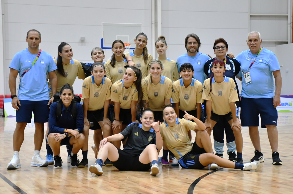 Último entrenamiento para las Selecciones argentinas en Panamá