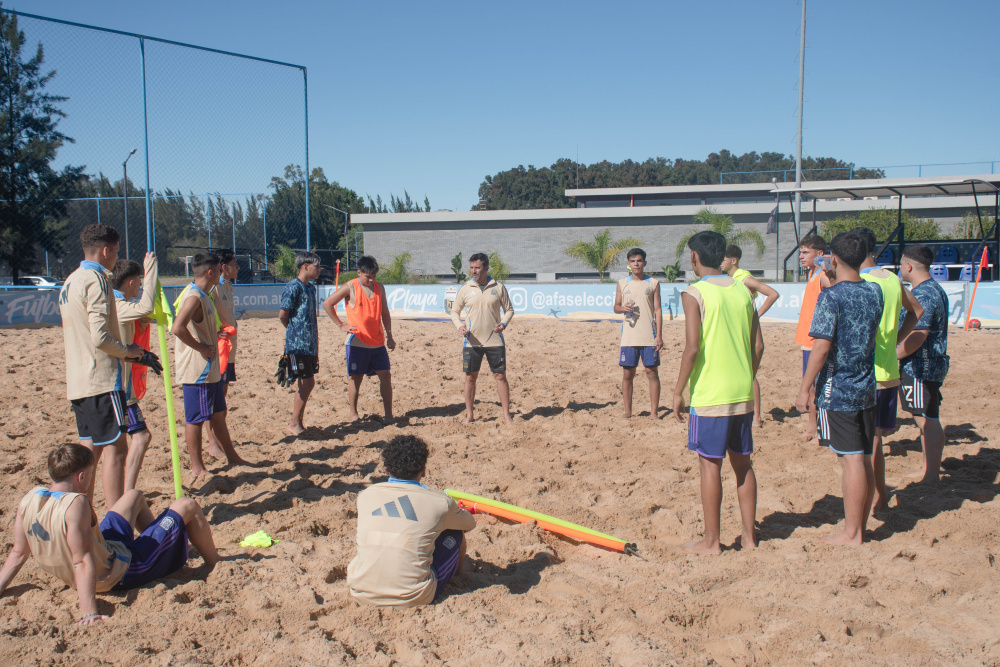Continúa la preparación del plantel para el Sudamericano Sub20