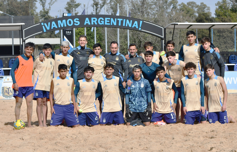 La Selección Sub20 comenzó la tercera semana de preparación para el Sudamericano de CONMEBOL